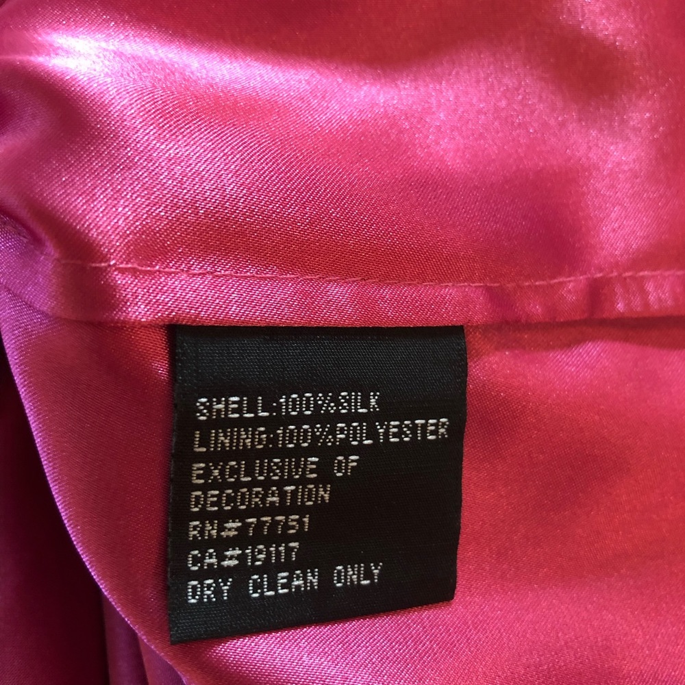 NWT BETSEY JOHNSON HOT PINK/ SEQUIN DRESS - Picture 7 of 7